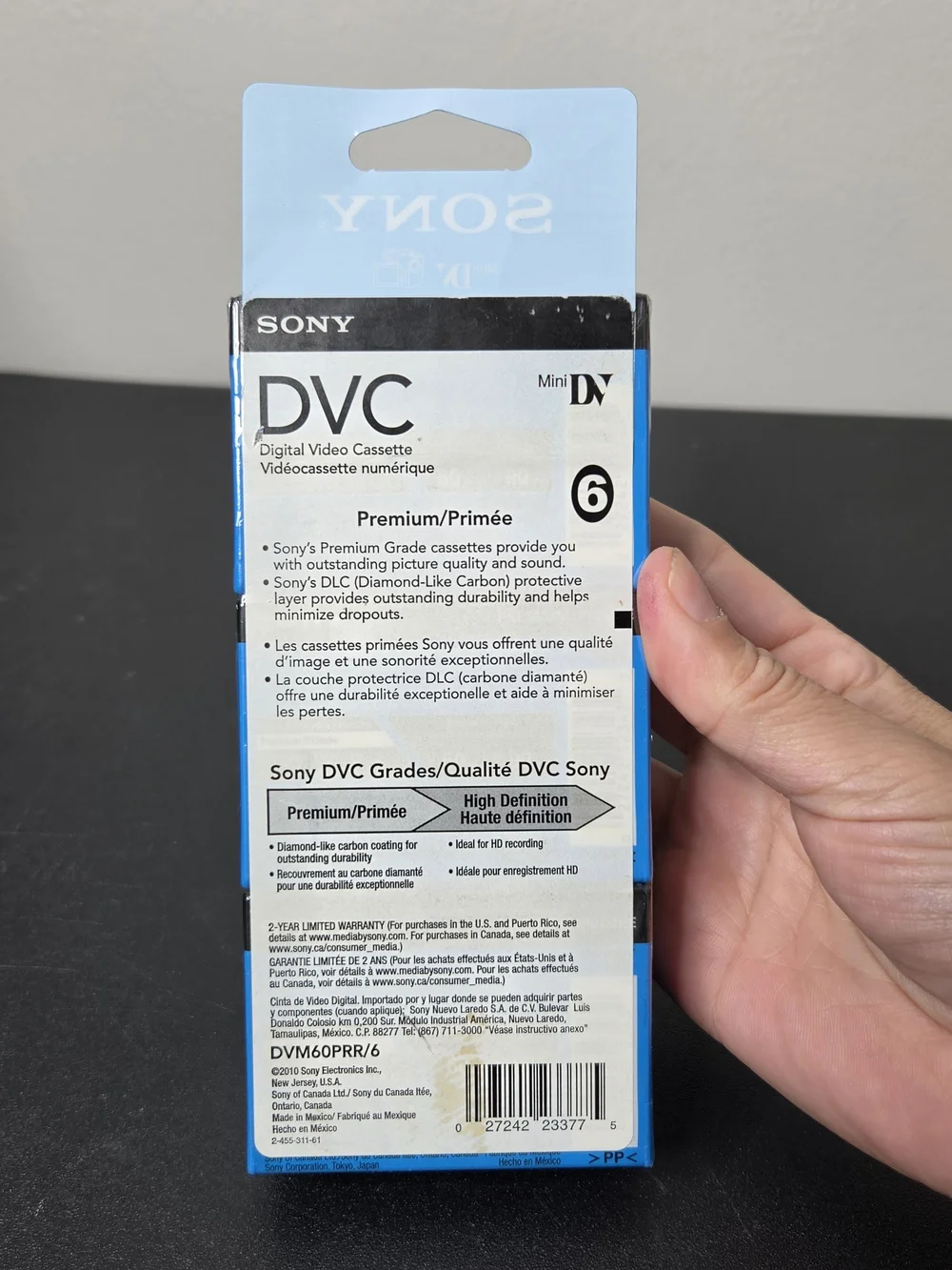 Sony DVC Digital Video Cassette 60min - Blue Packaging (6-Pack)